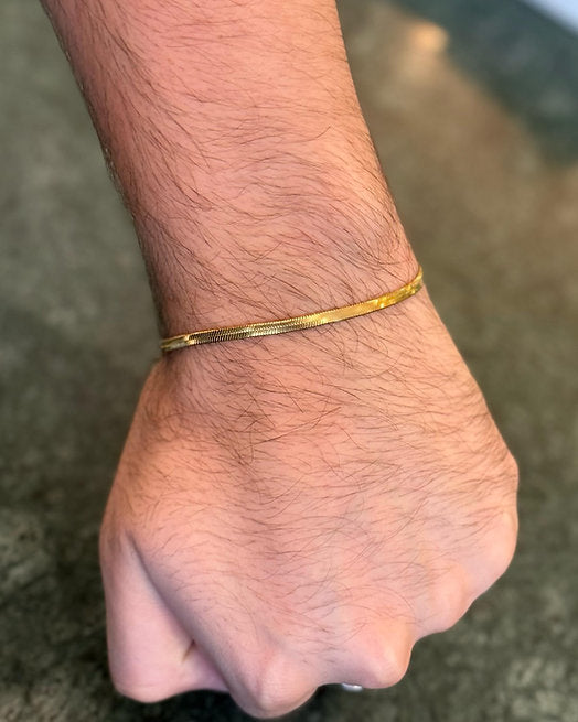 Pulseira Skin Gold