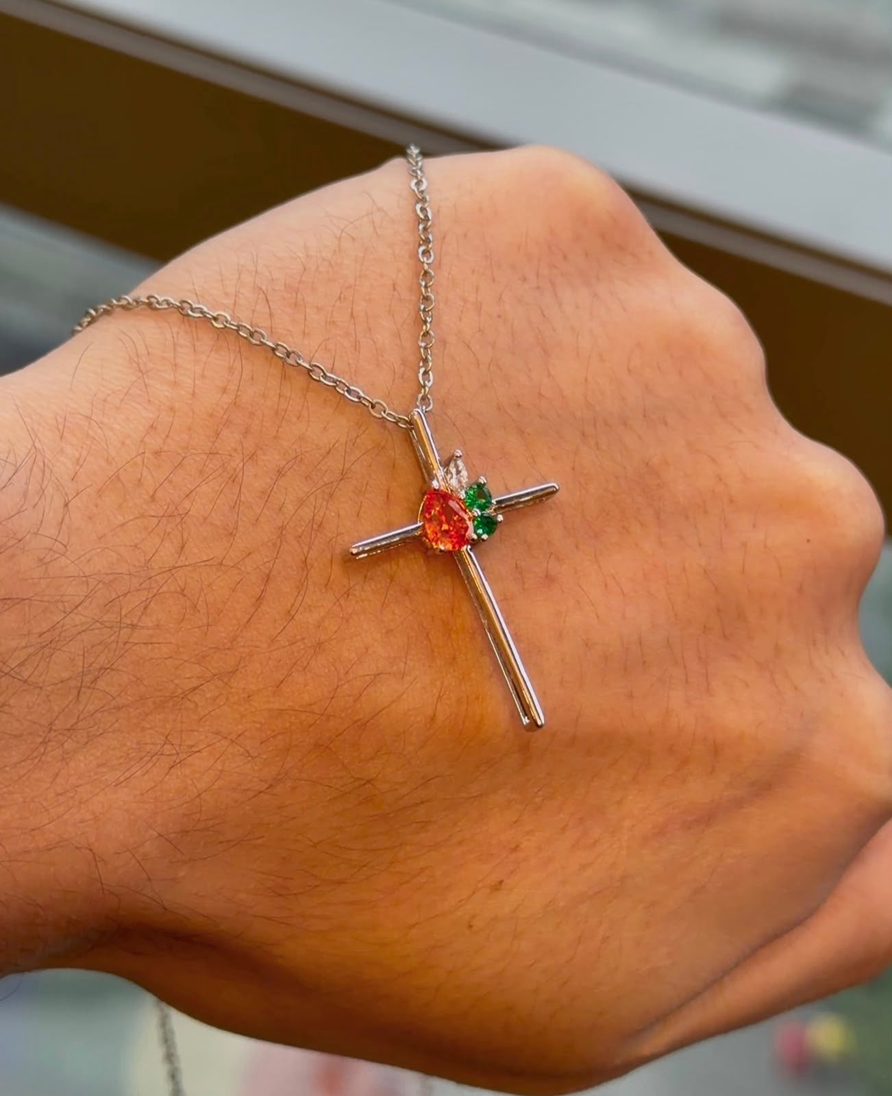 Colar Aura Cross