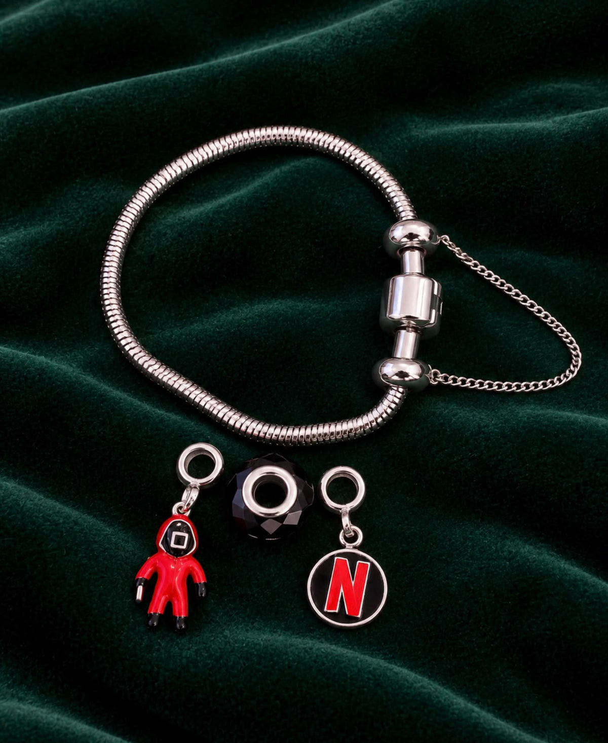 Kit Pulseira Berloques - Tipo 7