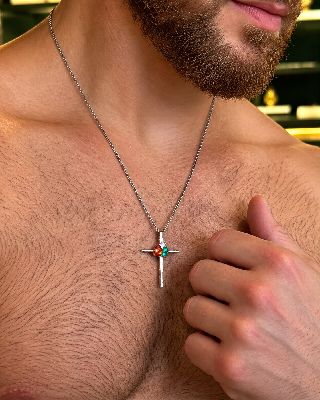 Colar Aura Cross
