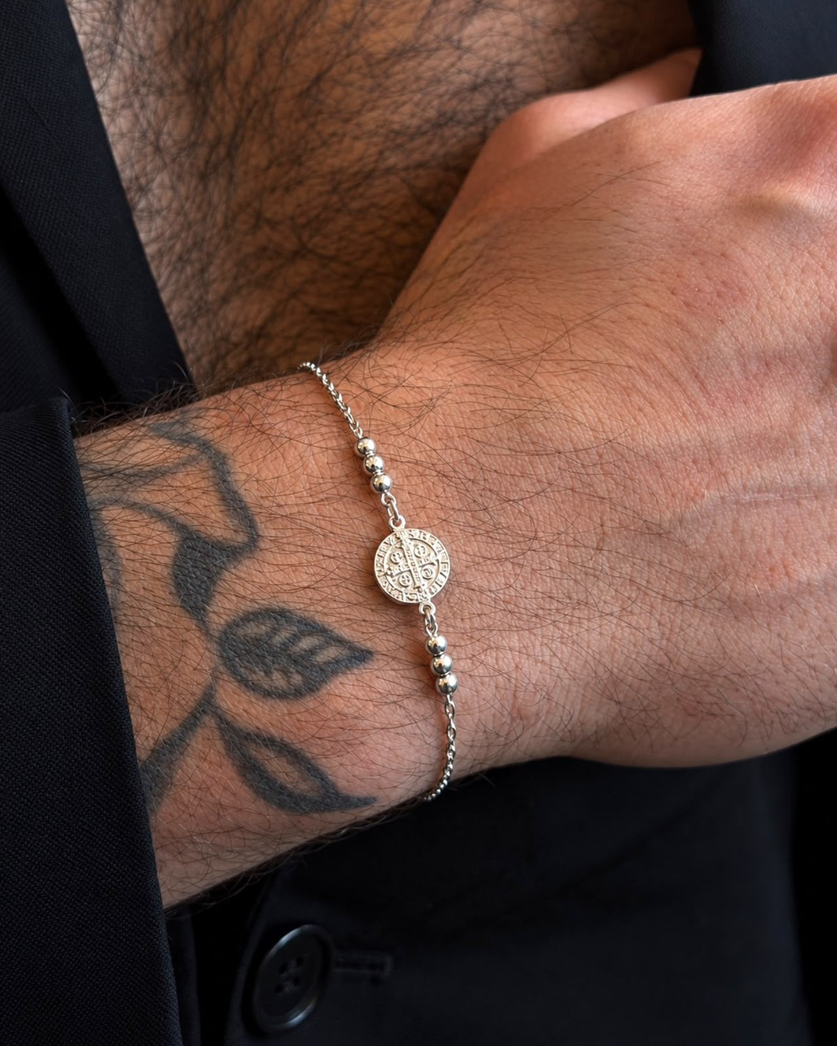 Pulseira São Bento Triple Prata925