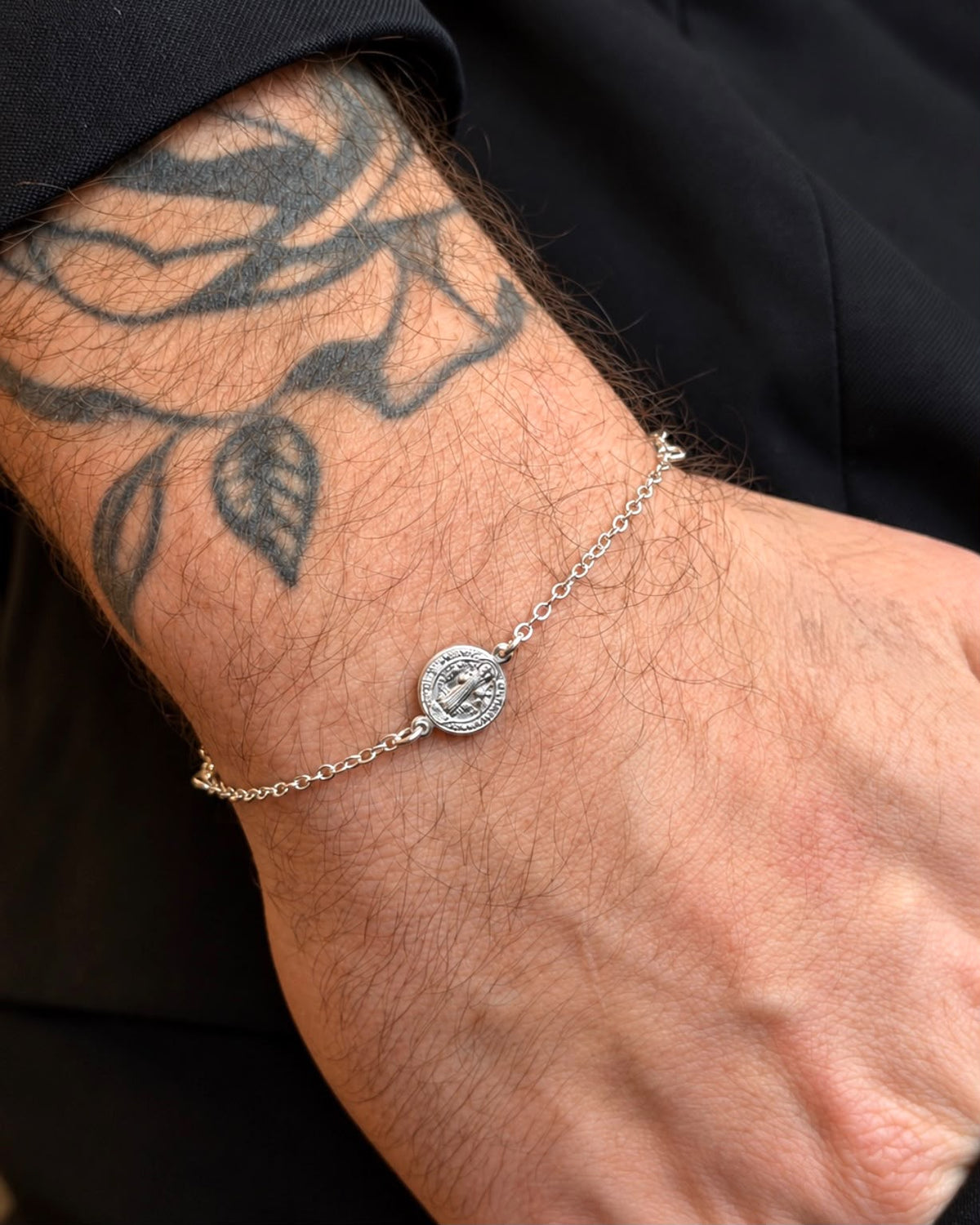 Pulseira São Bento Dots Cristal Prata925