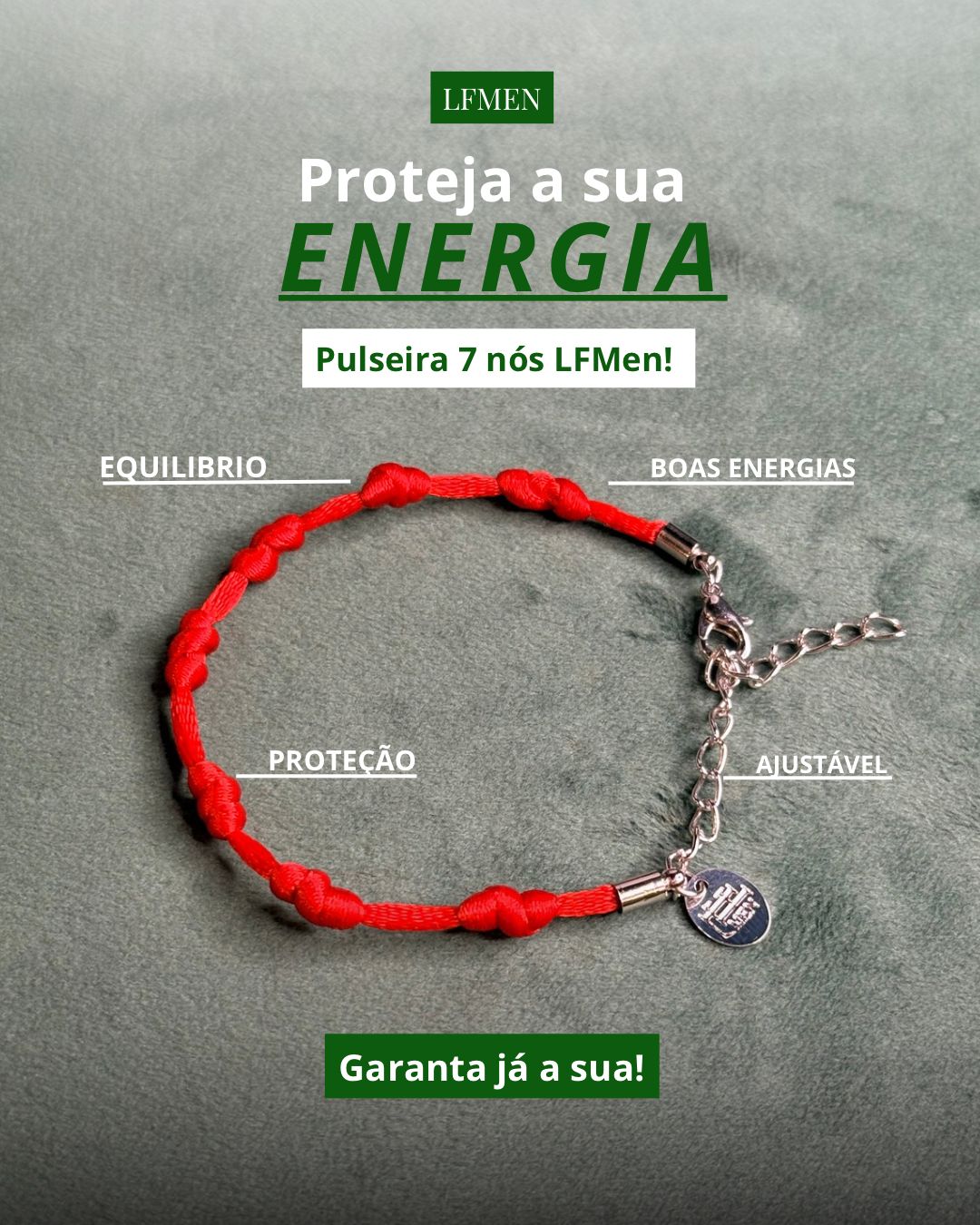 Pulseira 7 Nós Clássica