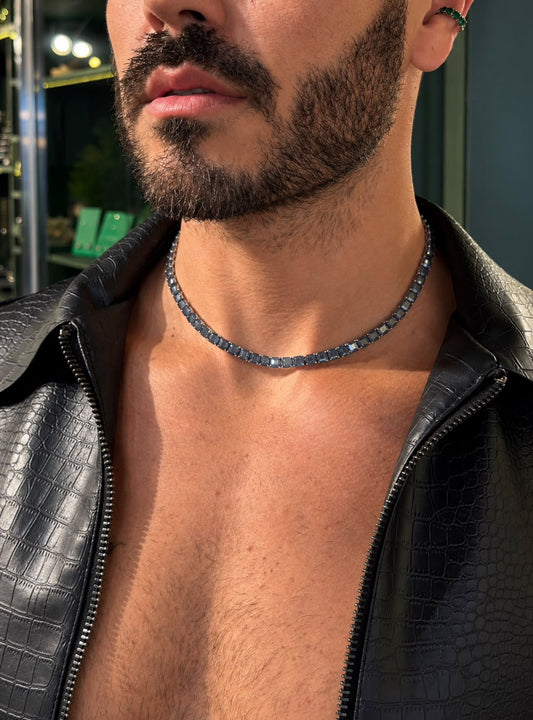 Colar Riviera Carbon Premium