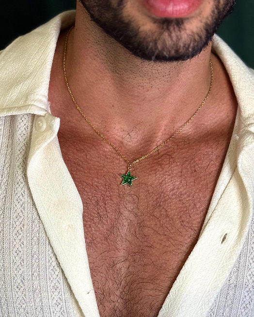 Colar Estrela Green