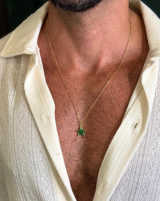 Colar Estrela Green