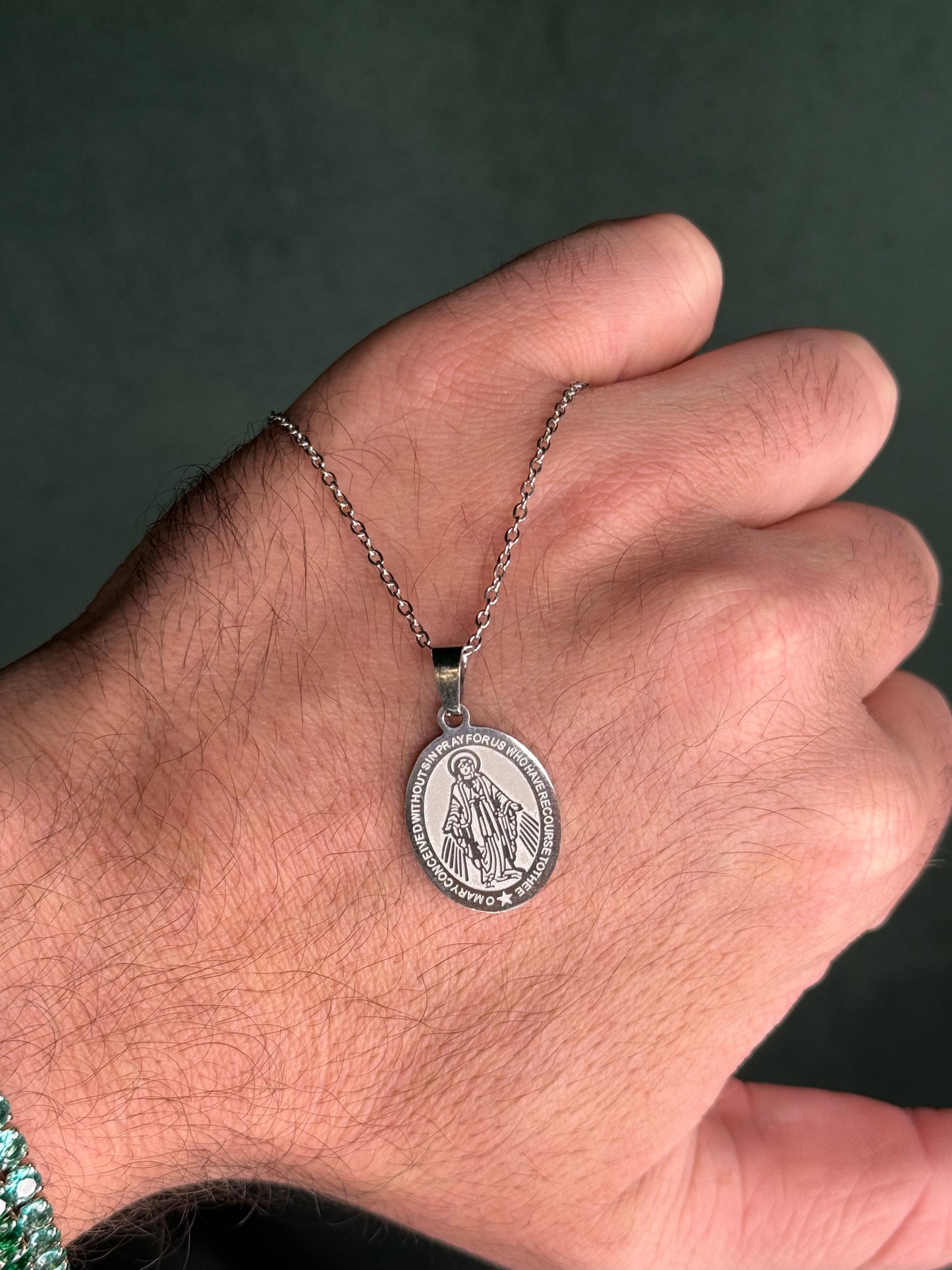 Colar Medalha Nossa Senhora das Graças