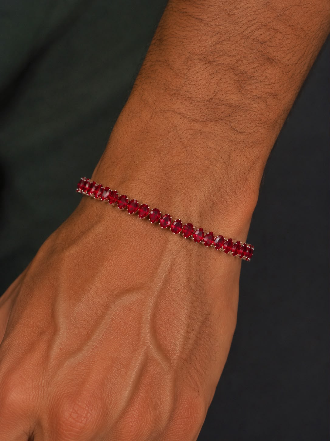 Bracelete Malik Rubi