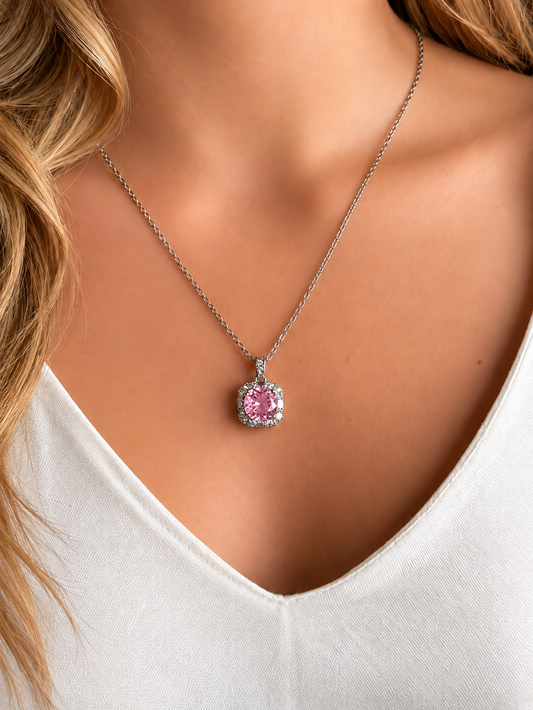 Colar Queen Rosa Bebê