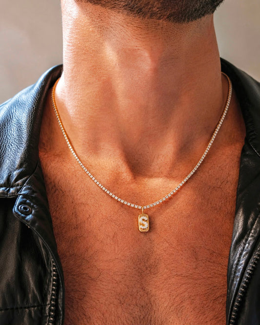 Colar Riviera Slim com Inicial