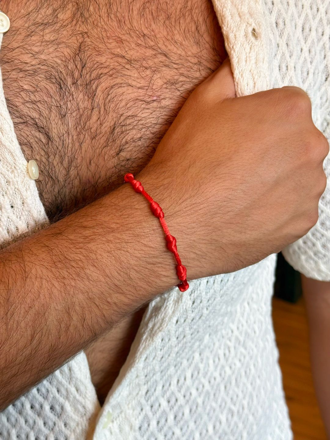 Pulseira 7 Nós + São Bento Prata925