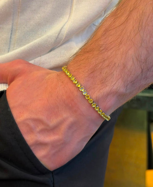 Pulseira Riviera Clássica Citrino