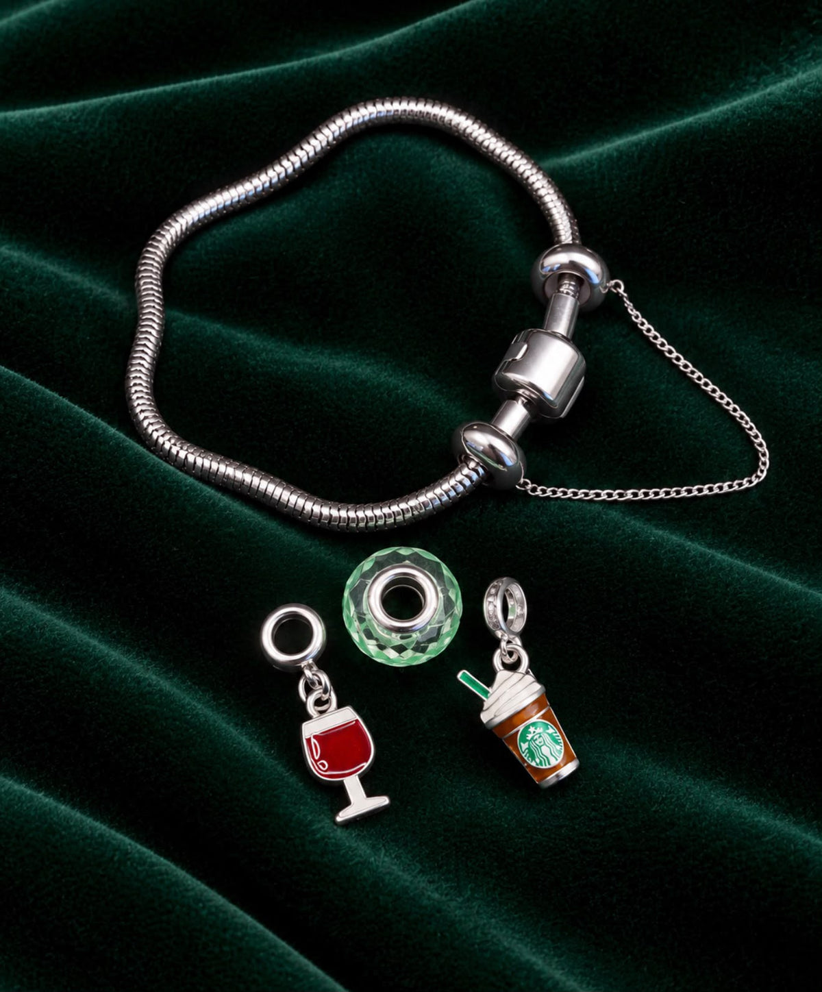 Kit Pulseira Berloques - Tipo 2