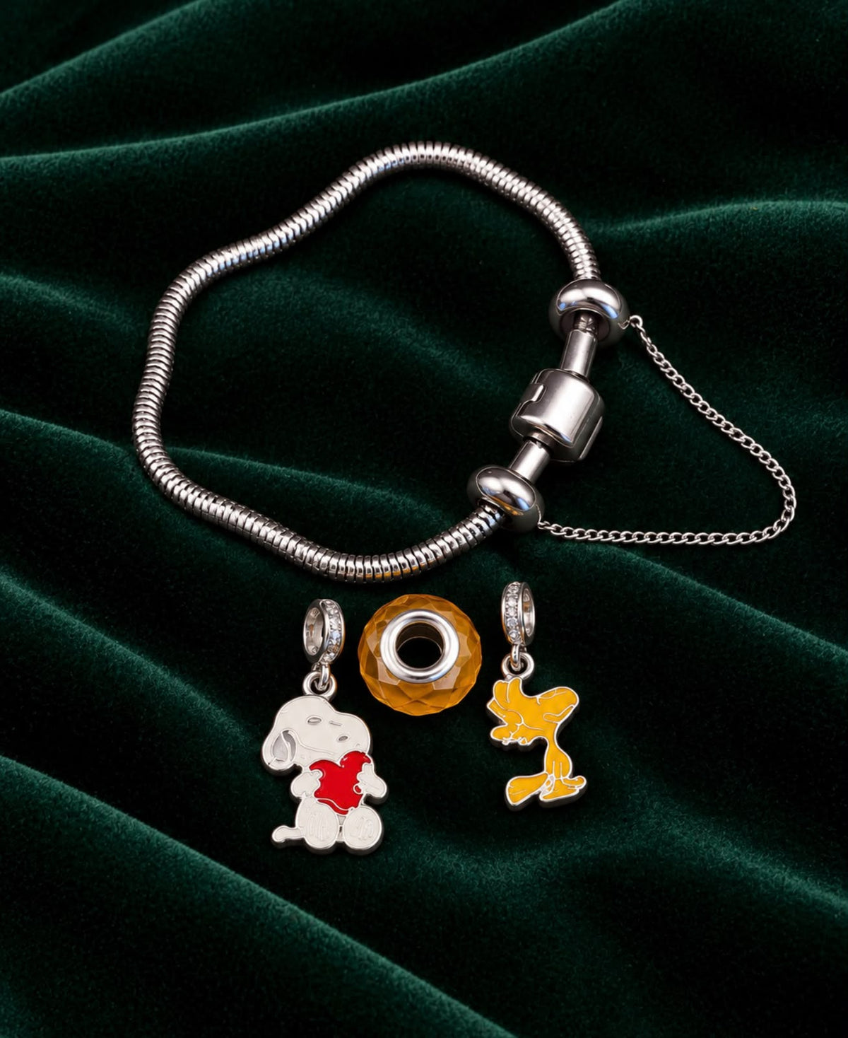 Kit Pulseira Berloques - Tipo 4