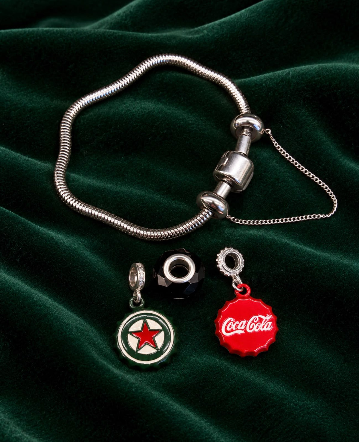 Kit Pulseira Berloques - Tipo 5