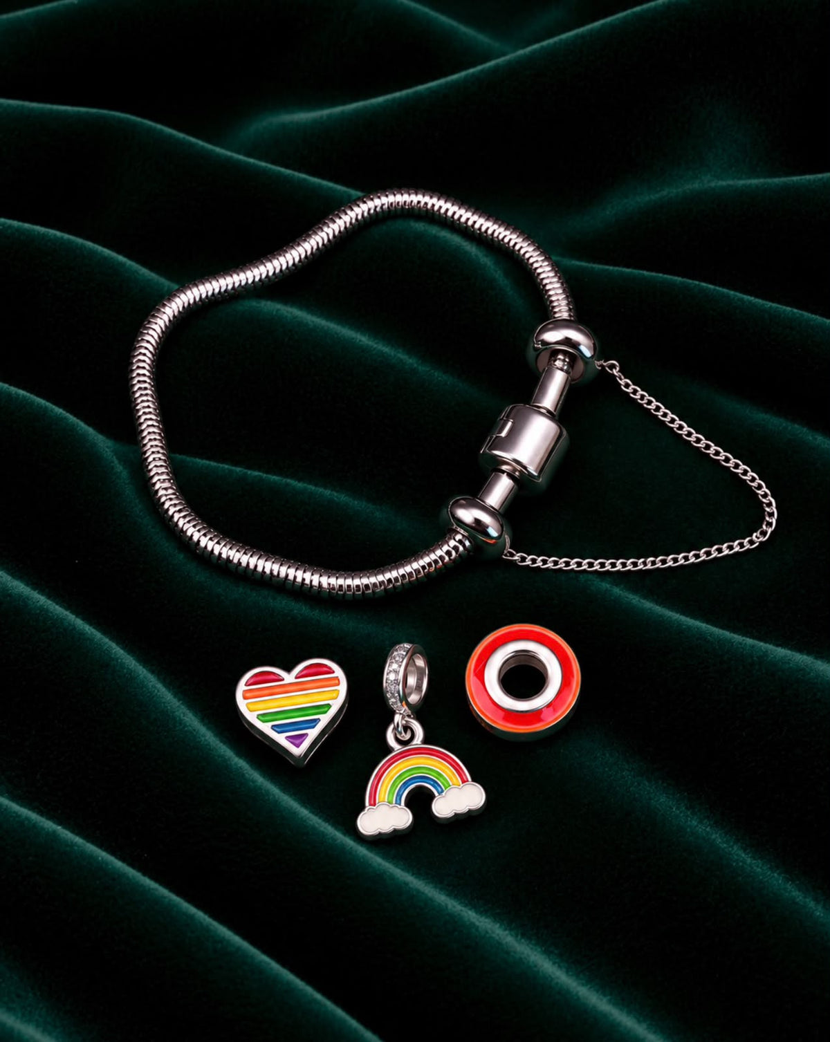 Kit Pulseira Berloques - Tipo 9