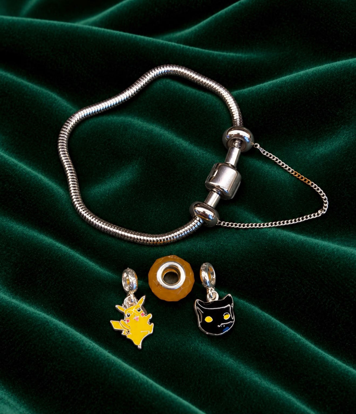 Kit Pulseira Berloques - Tipo 10