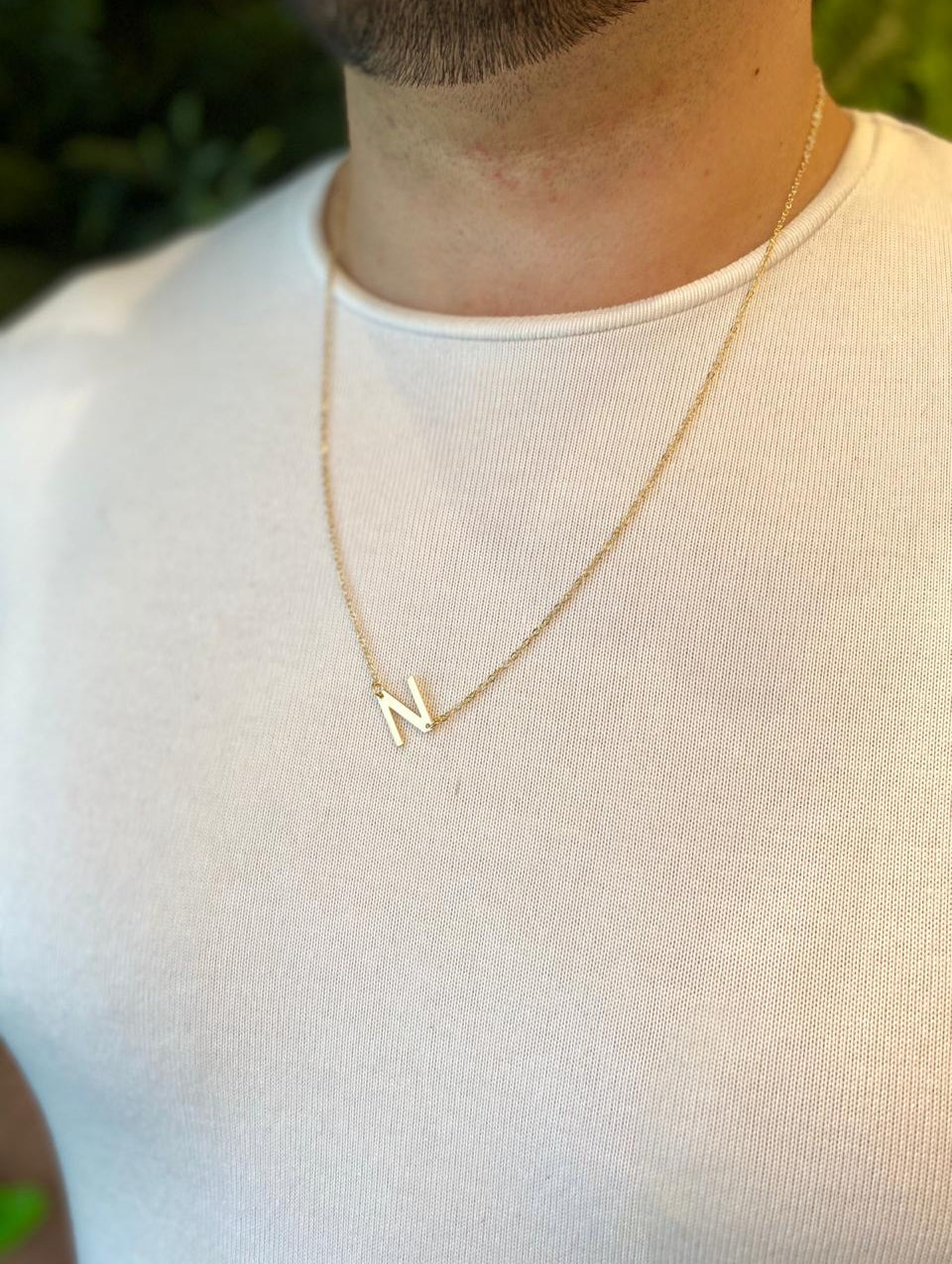 Colar Nomination Gold