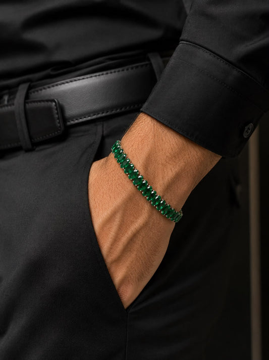 Bracelete Malik Esmeralda