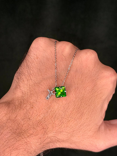 Colar Clássico + Mini Cristo