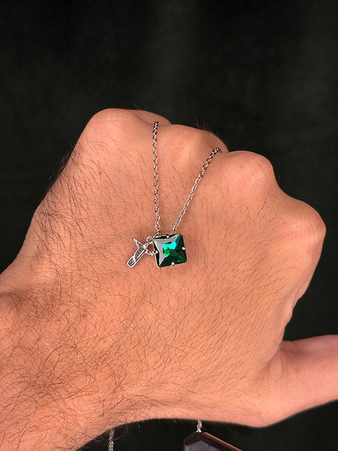 Colar Clássico + Mini Cristo