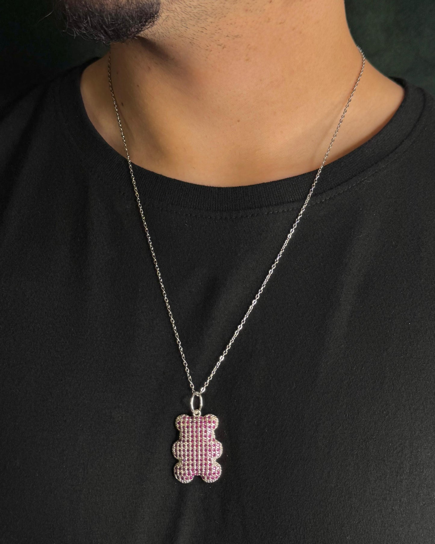Colar Pink Bear