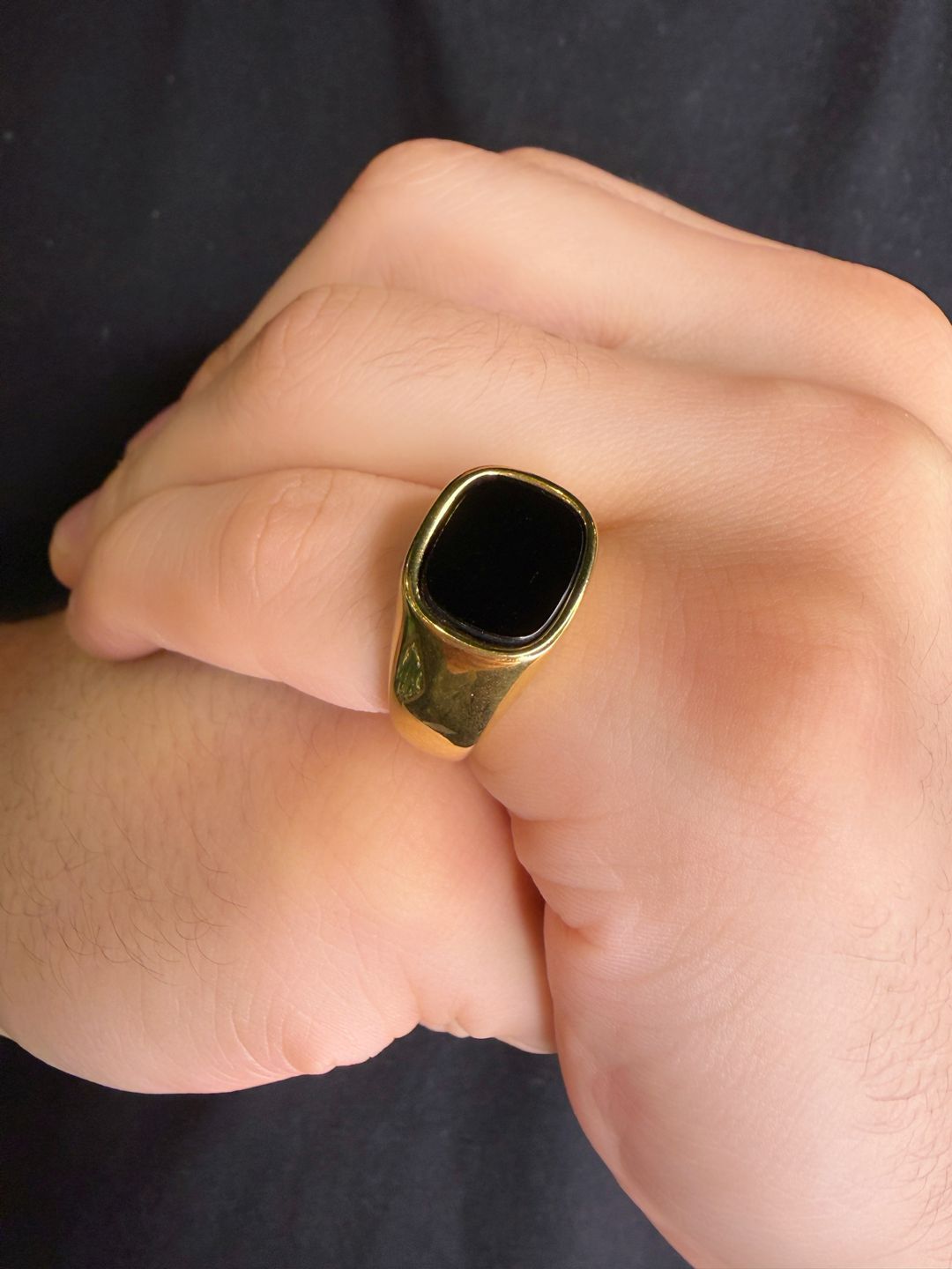 Anel Black and Gold