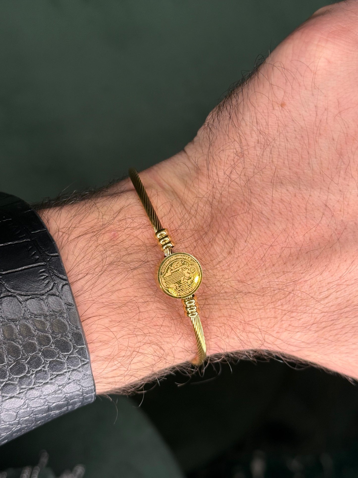 Bracelete São Bento Steel (Ajustável)