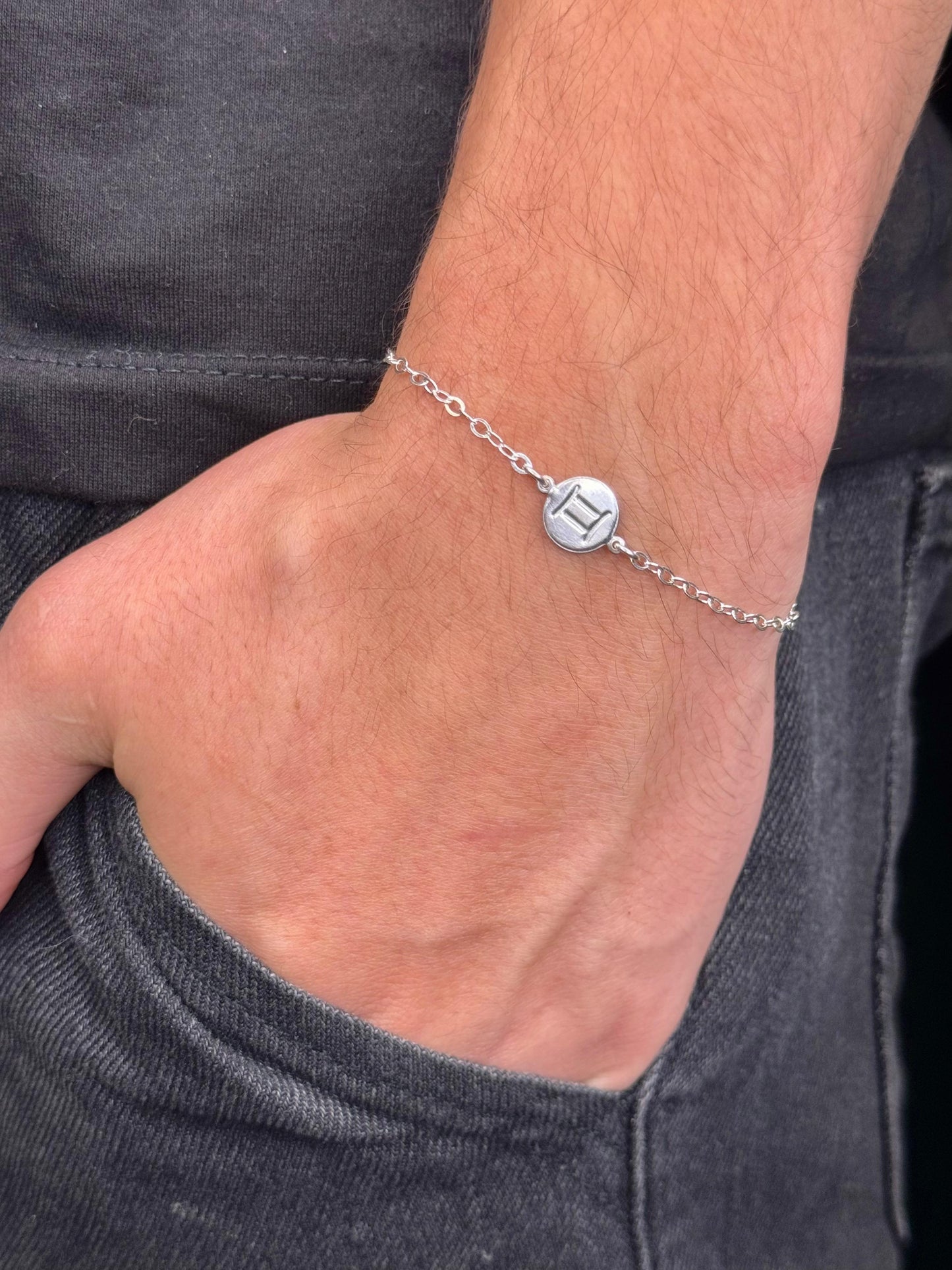 Pulseira Zodíaco Prata925 (Escolha o Signo)
